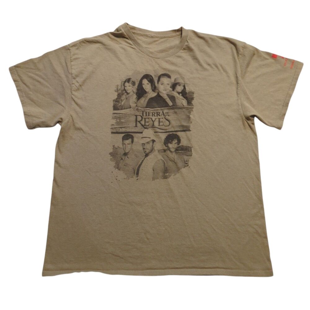Tierra de reyes Telenova Telemundo TV promotional Shirt Size XL ? 2014